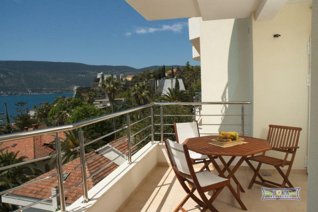 Apartments Boka Residence Херцег-Нови Экстерьер фото
